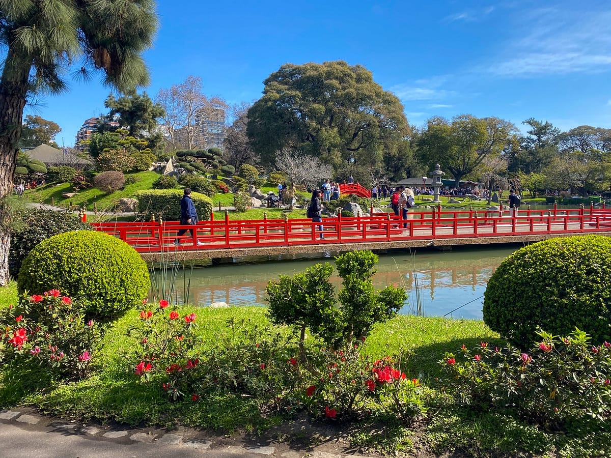 The Jardin Japones in Buenos Aires