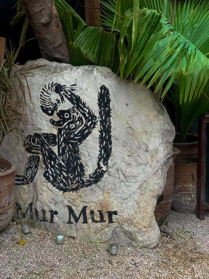 Mur Mur restaurant in Tulum