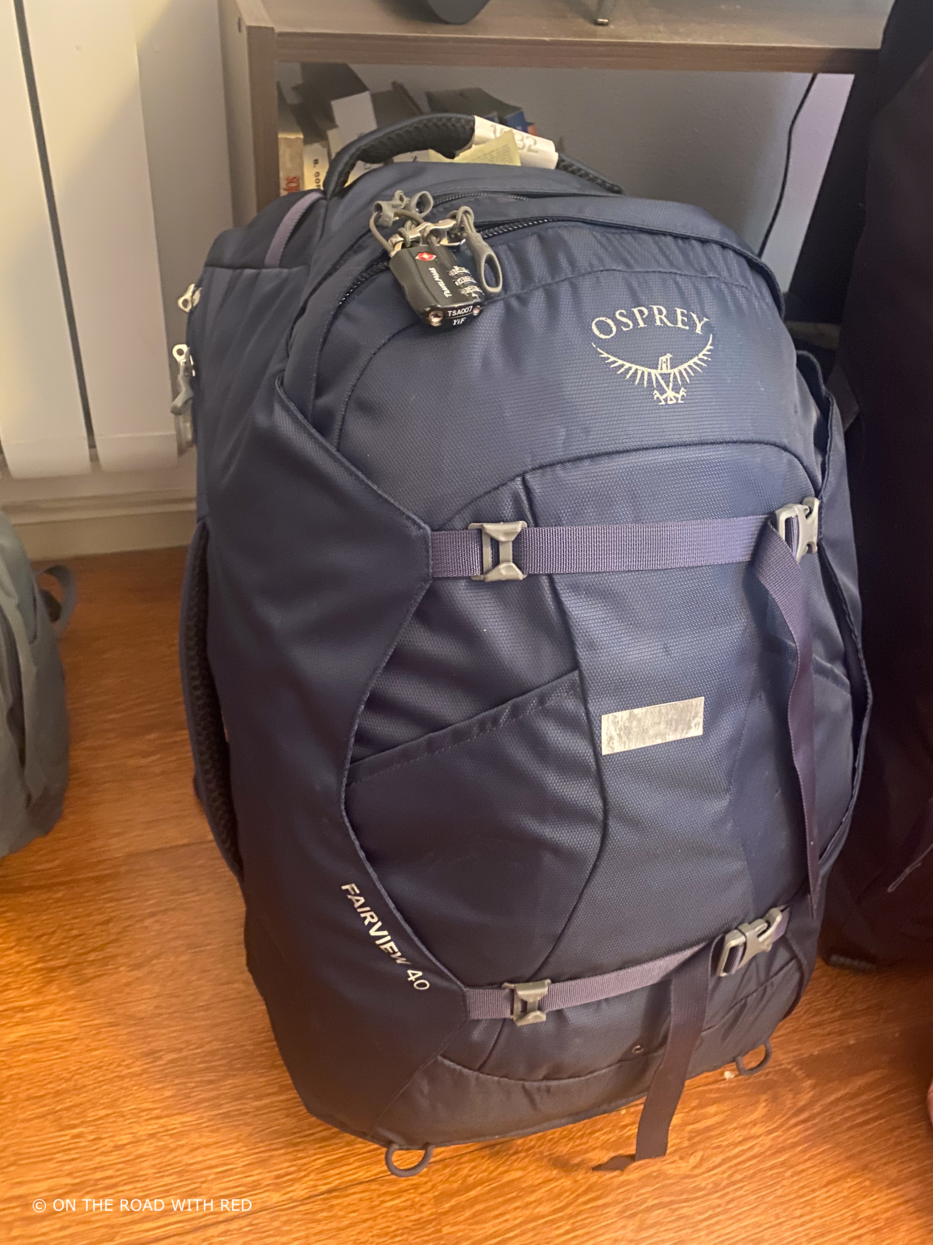 an osprey Fairview 40 backpack